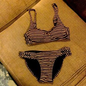 Bikini black & copper
